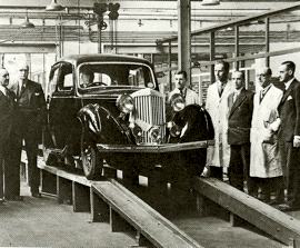 1946 Sunbeam-Talbot Production Line